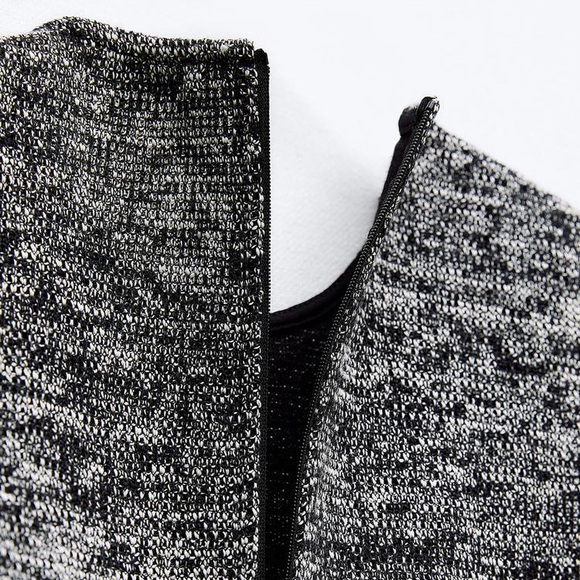 ZARA 🔥 2 PIECE SET🔥 STRUCTURED JACQUARD TOP AND MINI SKIRT - Picture 8 of 13